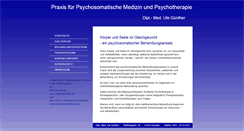 Desktop Screenshot of praxis-psychosomatik.de